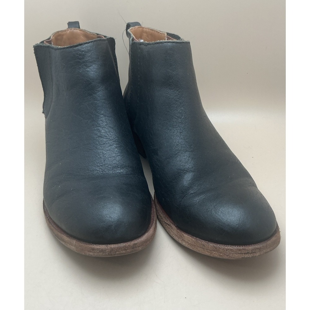 Kork-Ease‎ Bristol Black Leather Chelsea Ankle Boots Women's Sz 7M, Very Nice!